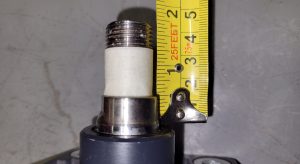 测量液压缸杆的缩回长度